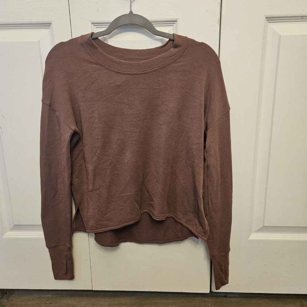 Athleta Women's Crew Neck Sweater - Brown